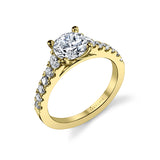 Luna - Classic Solitaire Diamond Engagement Ring