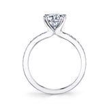 Amelie - Round Solitaire Engagement Ring