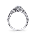 Alyssandra - Vintage Inspired Engagement Ring
