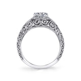 Alyssandra - Vintage Inspired Engagement Ring