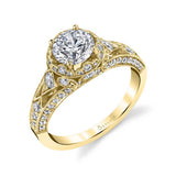Shayna - Vintage Inspired Engagement Ring