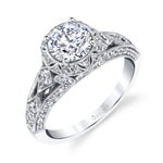 Shayna - Vintage Inspired Engagement Ring