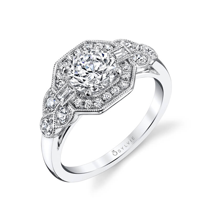 Francesca - Vintage Inspired Engagement Ring