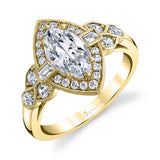 Francesca - Marquise Engagement Ring