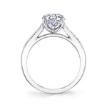 Holly - Hand Engraved Solitaire Engagement Ring