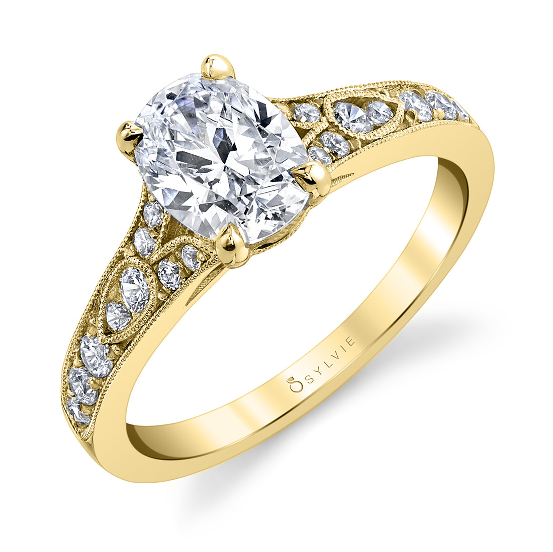 Chereen - Oval Engagement Ring