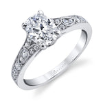 Chereen - Oval Engagement Ring