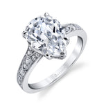 Chereen - Pear Shaped Engagement Ring