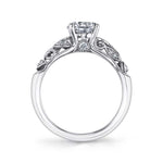 Oval Cut Modern Vintage Engagement Ring - Roial