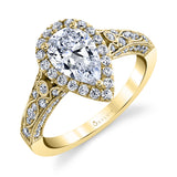 Cheri - Pear Shaped Engagement Ring