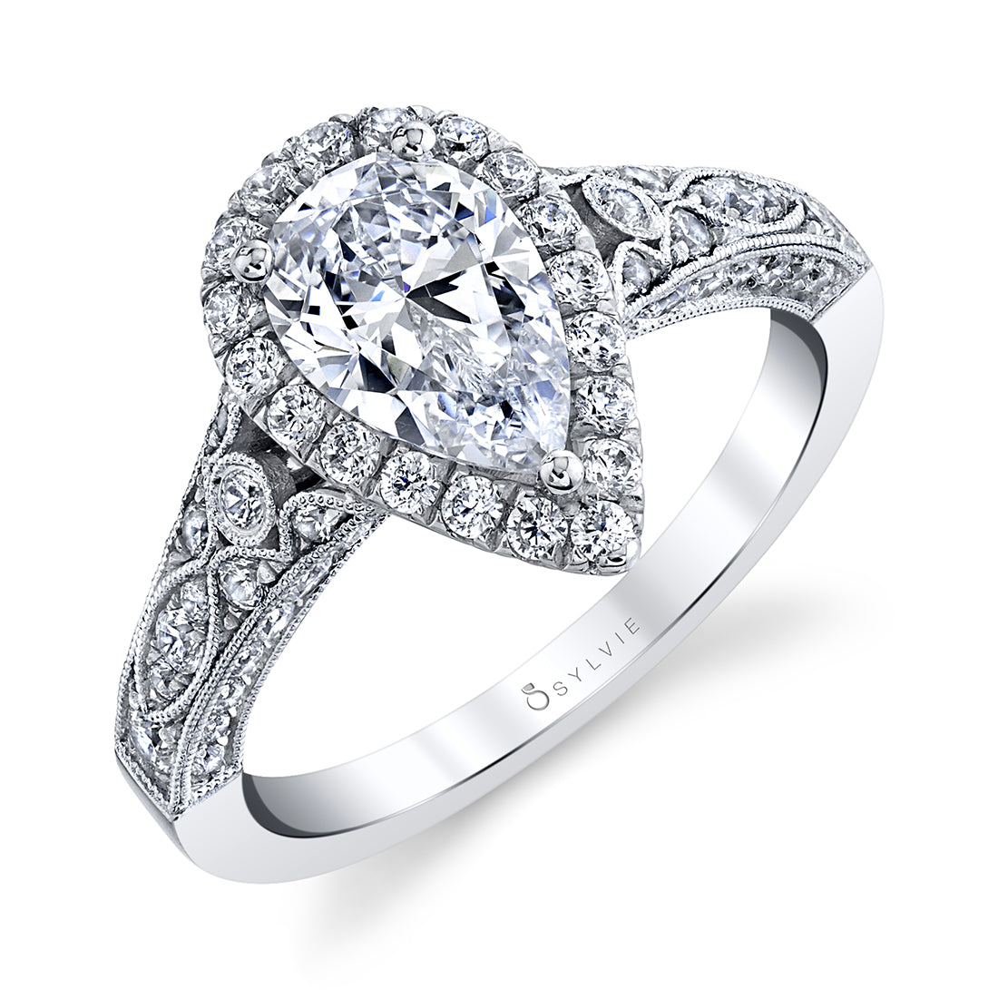 Cheri - Pear Shaped Engagement Ring