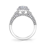 Cheri - Vintage Inspired Oval Engagement Ring