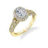 Cheri - Vintage Inspired Oval Engagement Ring