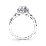 Alix - Classic Halo Engagement Ring