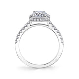 Alix - Classic Halo Engagement Ring