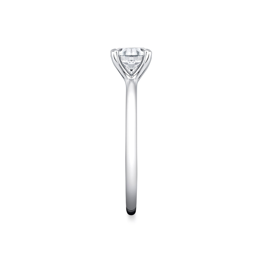 Round Cut Solitaire Engagement Ring - Amelia