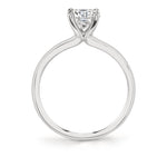 Radiant Cut Solitaire Engagement Ring - Amelia