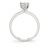 Radiant Cut Solitaire Engagement Ring - Amelia