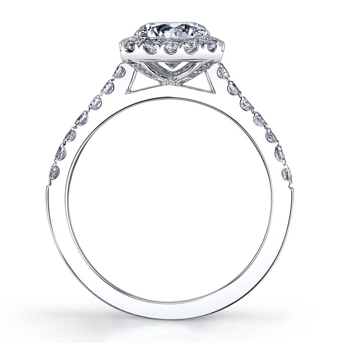 Emma - Classic Halo Engagement Ring