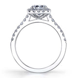 Emma - Classic Halo Engagement Ring
