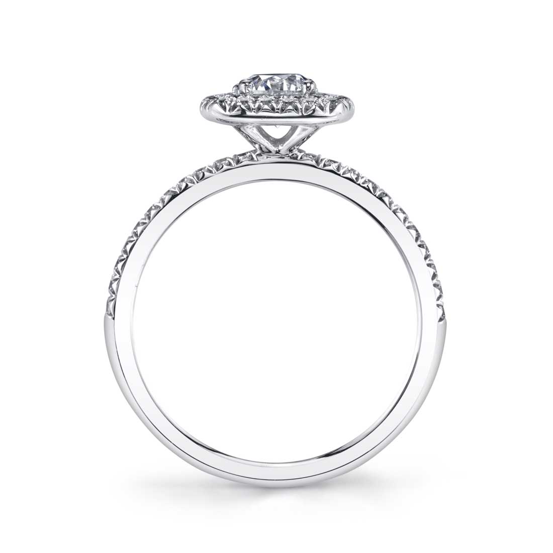 Noele - Classic Double Halo Engagement Ring