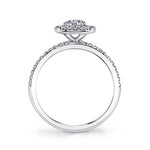 Noele - Classic Double Halo Engagement Ring