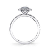 Noele - Classic Double Halo Engagement Ring