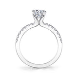 Round Cut Classic Engagement Ring - Celeste