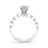 Antoinette - Round Solitaire Engagement Ring