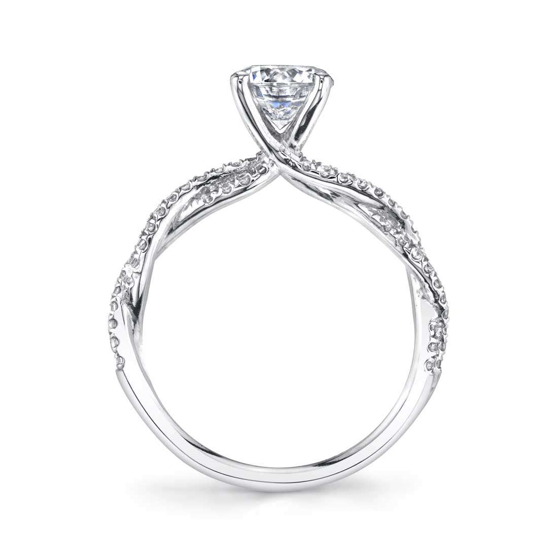 Leana - Spiral Engagement Ring