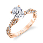 Leana - Oval Engagement Ring
