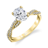 Leana - Oval Engagement Ring