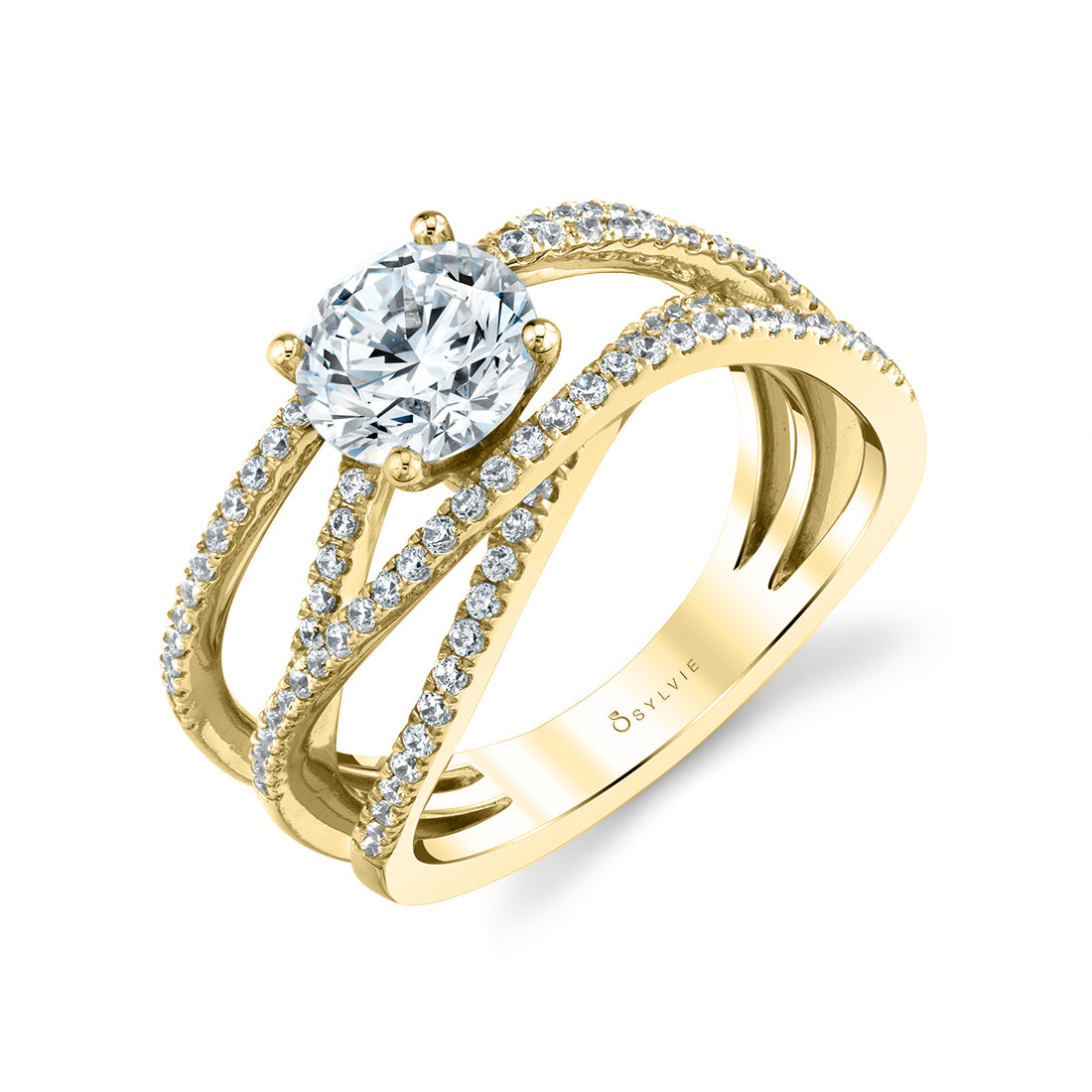 Split Shank Engagement Ring - Hannah