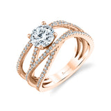 Split Shank Engagement Ring - Hannah
