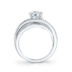 Split Shank Engagement Ring - Hannah