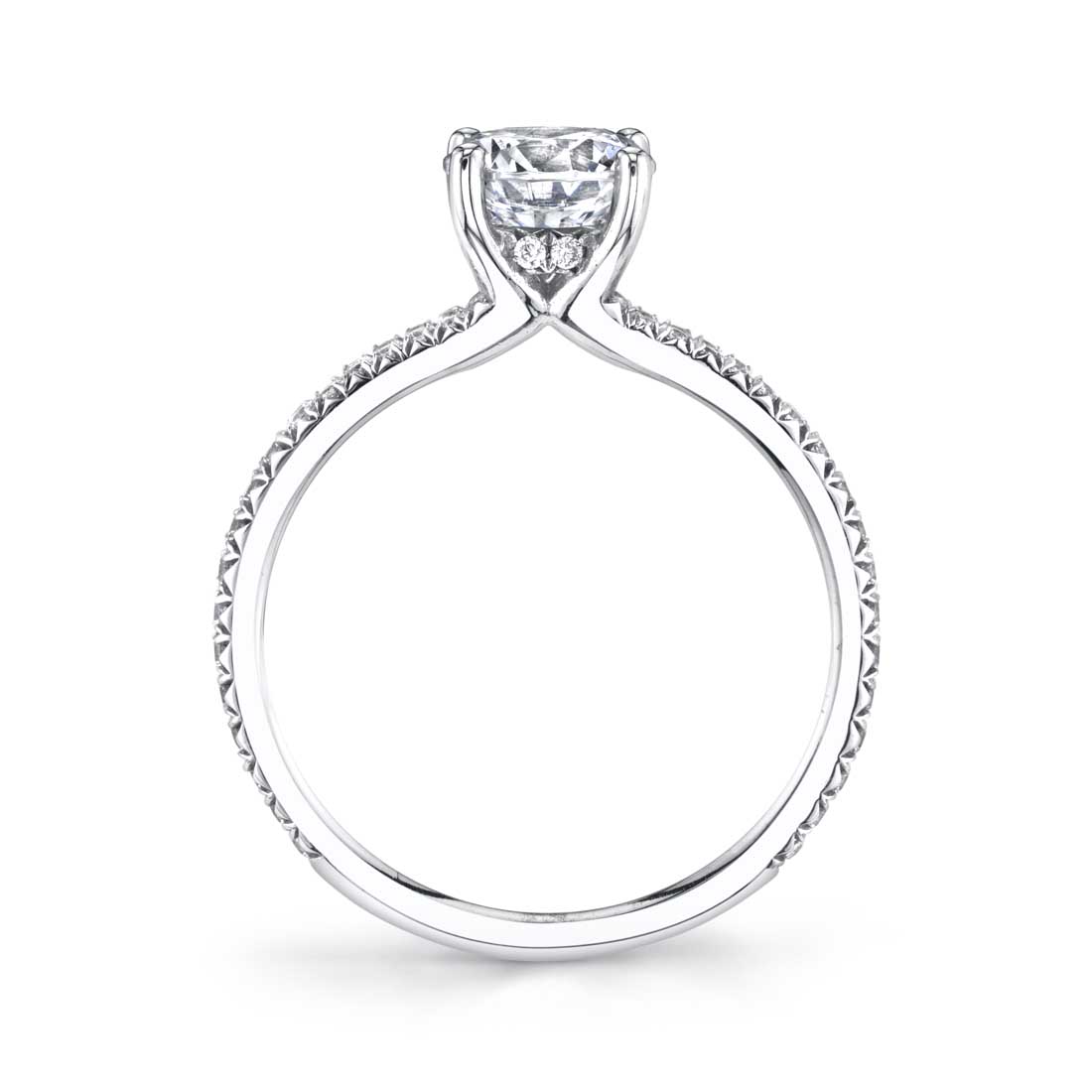 Romane - Classic Split Shank Engagement Ring