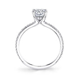 Romane - Classic Split Shank Engagement Ring
