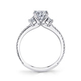 Eloise - Classic Three Stone Engagement Ring