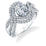 Cyrielle - Double Halo Engagement Ring