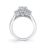 Blandine - Three Stone Engagement Ring