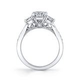 Perrine - Three Stone Engagement Ring