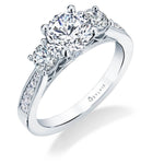 Perrine - Three Stone Engagement Ring