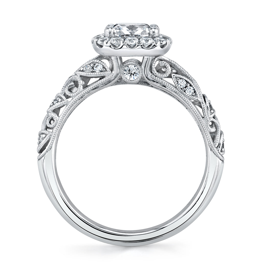Vintage Oval Engagement Ring - Rochelle