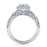Vintage Oval Engagement Ring - Rochelle