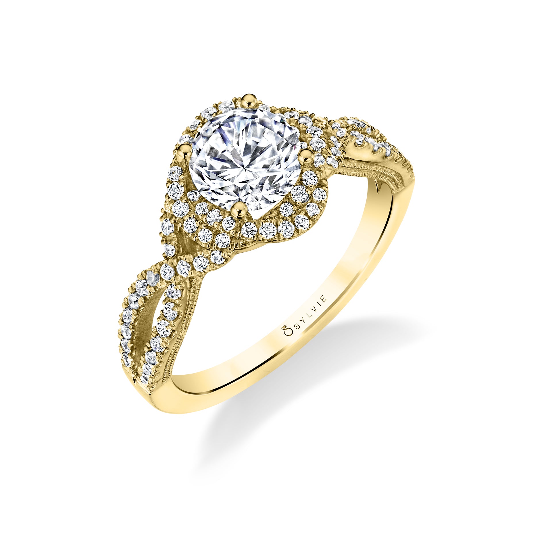 Liana - Spiral Engagement Ring