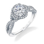 Liana - Spiral Engagement Ring