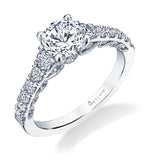 Lolita - Vintage Inspired Solitaire Engagement Ring