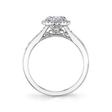 Quinn - Vintage Inspired Halo Engagement Ring