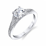Vintage Inspired Engagement Ring