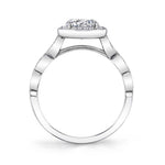 Jessa - Vintage Inspired Stackable Engagement Ring